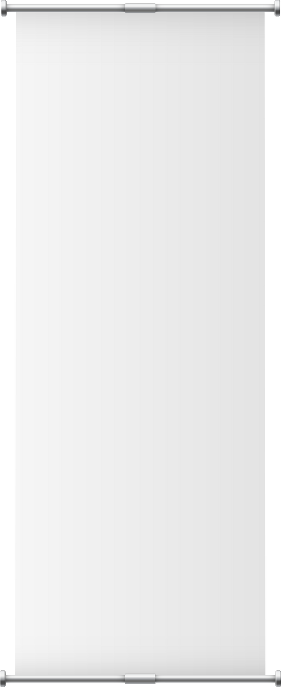 Indoor Blank L-Stand  Banner